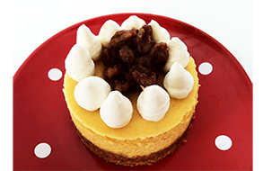 Pumpkim Pecan Cheese Cake.